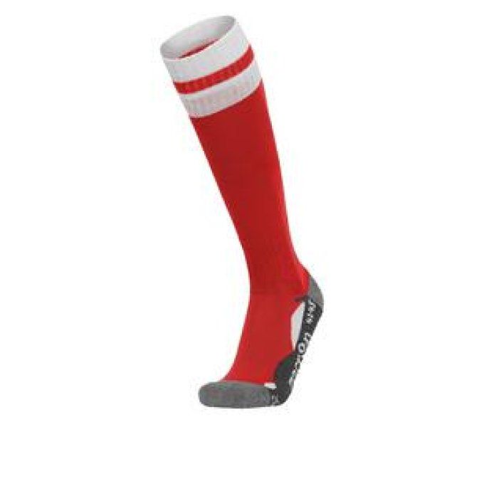 AZLON SOCKS RED/WHT